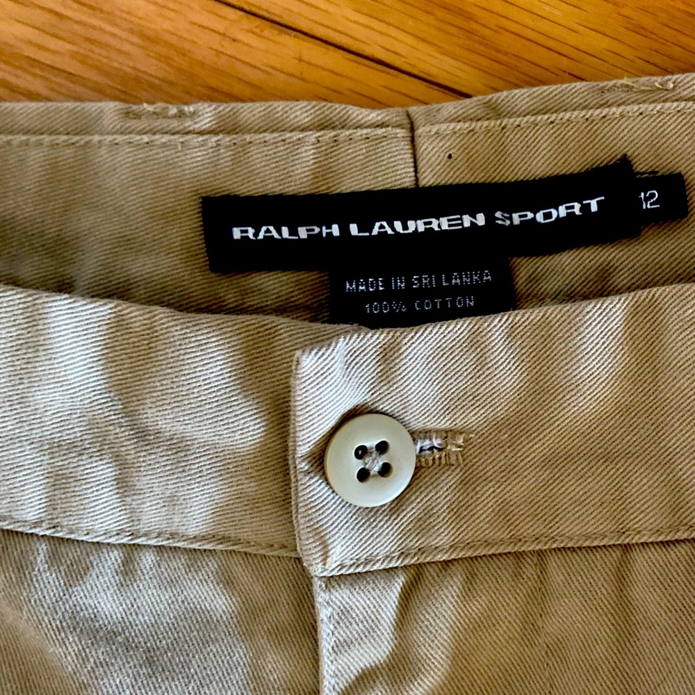 Casual Pants: Ralph Lauren, no stains, rips
